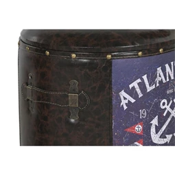 Doboz szett horgony mintával 40x40x48 cm S/2