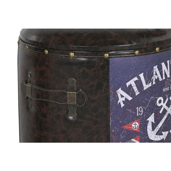 Doboz szett horgony mintával 40x40x48 cm S/2