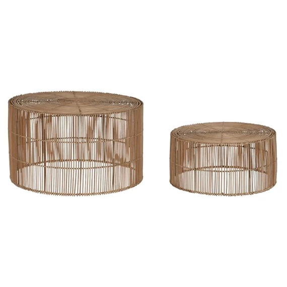 Dohányzó asztal 70x70x40 cm S/2