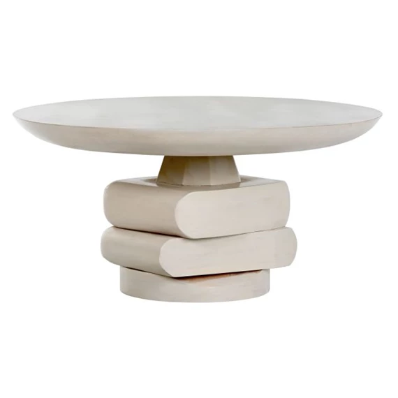 Dohányzóasztal kerek 80x80x39 cm