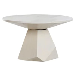 Dohányzóasztal kerek 80x80x45 cm