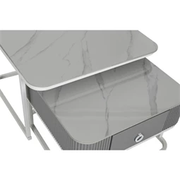 Dohányzóasztal szett 70x70x45 cm S/2