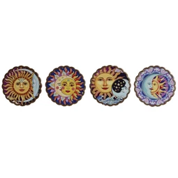 Edényalátét Nap és Hold 20x20x0,7 cm 4 féle