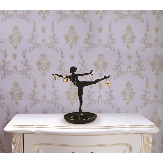 Ékszertartó állvány, balerina 2x13x16,5 cm