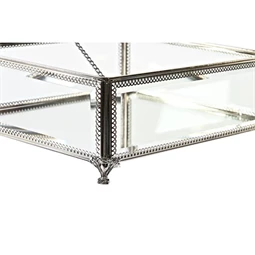 Ékszertartó fényes 25x21x10 cm