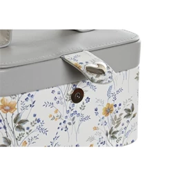 Ékszertartó tükörrel, tálcás 17x12x10 cm 2 féle