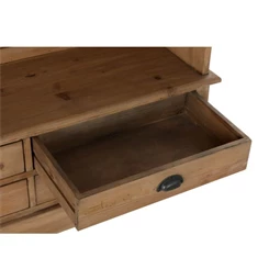 Előszobaszekrény tükörrel 124x40x200 cm