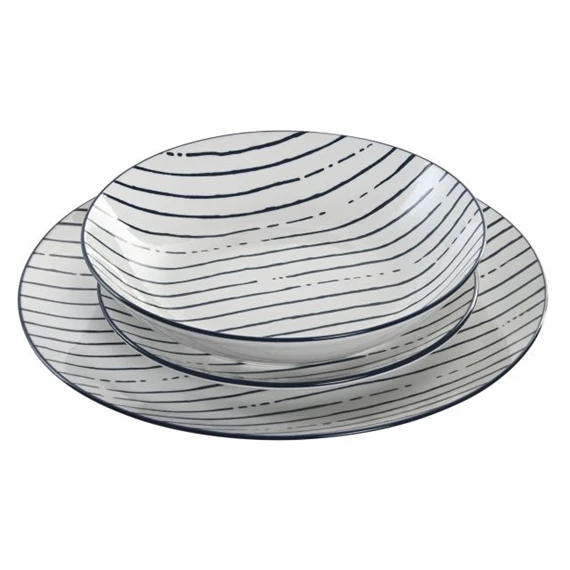 Étkészlet 19x19x2 cm S/18