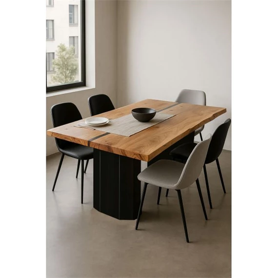 Étkezőasztal 200x100x76 cm