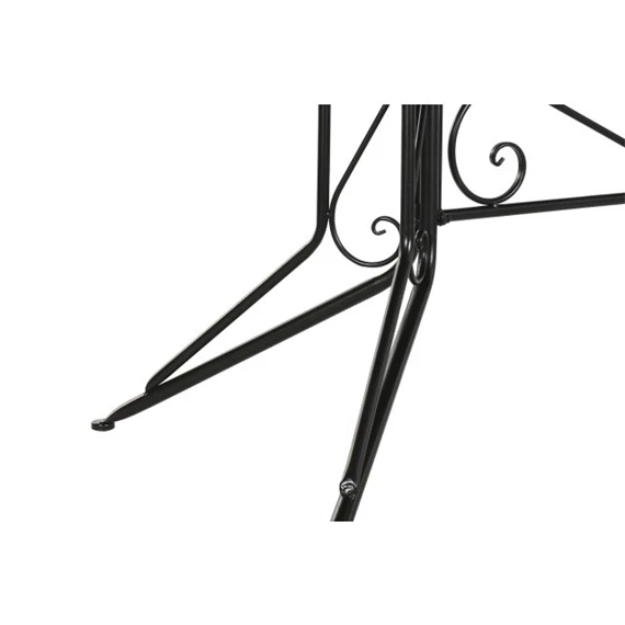 Étkezőasztal kovácsoltvas mozaik mintával 140x70x75,5 cm