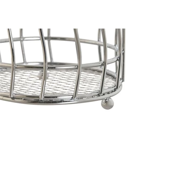 Evőeszköz tároló krómozott 11,5x11,5x15,5 cm