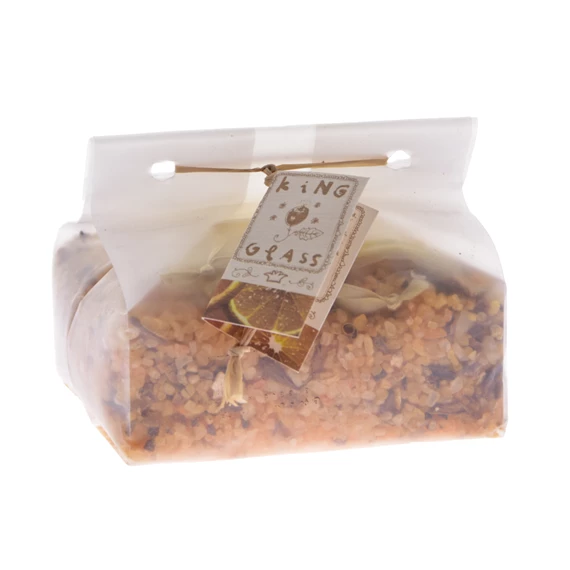 Fürdőkristály - Gyógynövényes, Narancsos 500 g