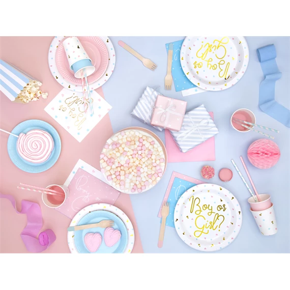 Fa evőeszköz világos rózsaszín 16 cm S/18