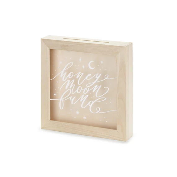 Fa persely nászút alap mix 6x30x30 cm