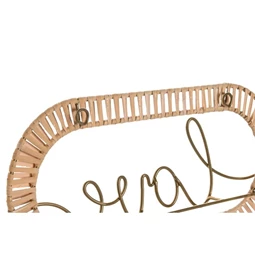 Fali akasztó 40x6,4x28,6 cm 2 féle