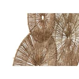 Fali dekoráció körök 116x1x46 cm