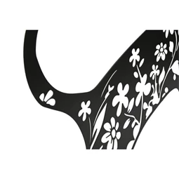 Fali dekoráció macska 37x1,3x48 cm 4 féle