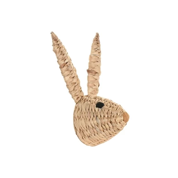 Fali dekoráció, nyúl 17x17x42 cm