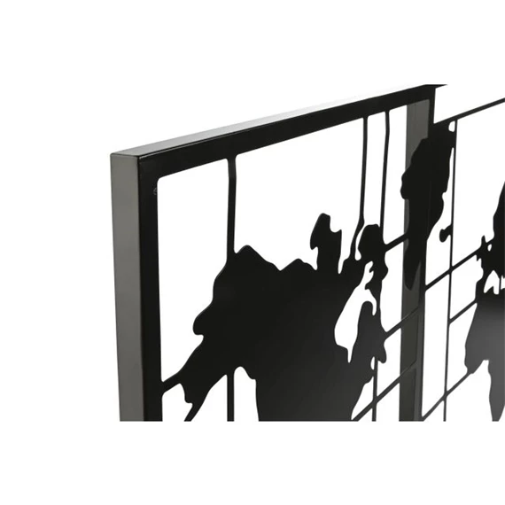 Fali dekoráció szett, térkép 120x2x65 cm S/3