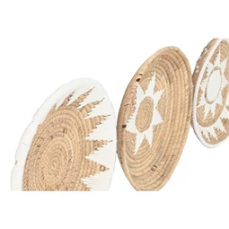 Fali dekoráció 35x5x35 cm 3 féle