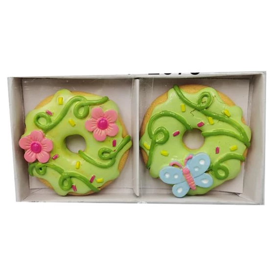 Fánk pillangóval 5,8x1,5x5,8 cm S/2