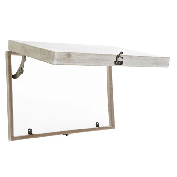 Fedődoboz trópusi mintás 46,5x6x31,5 cm 2 féle