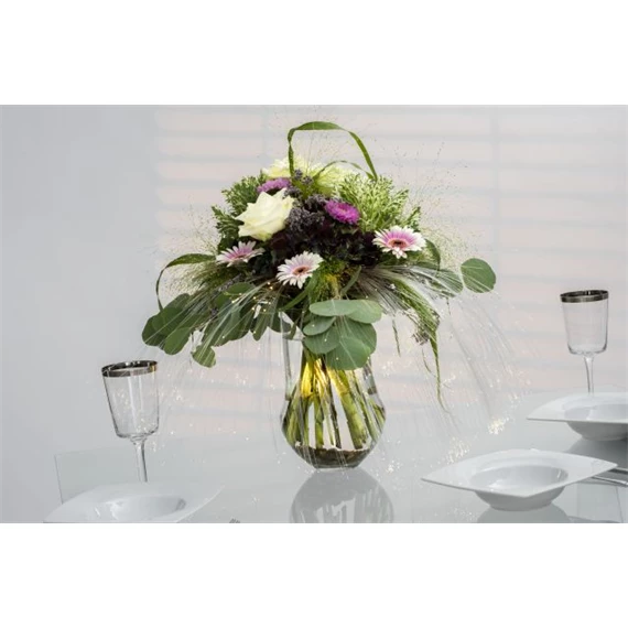 Fiberhair LED-es csokor kiegészítő, vízálló 60 cm