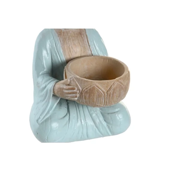 Figura Buddha gyertyatartó 9x9x14 cm 3 féle