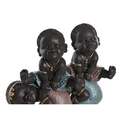 Figura afrikai 13,5x7,5x14,7 cm 2 féle