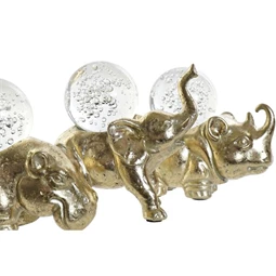 Figura állatok gömbbel 12,7x6x11,3 cm 3 féle