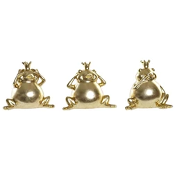 Figura béka 14x8x12 cm 3 féle