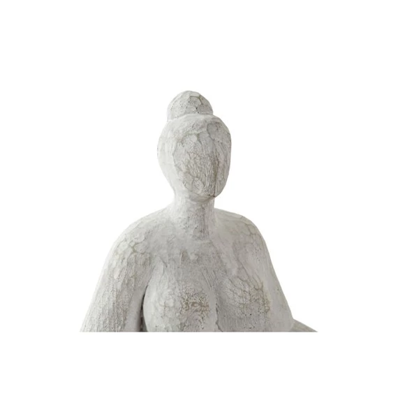 Figura lány jóga 27,5x15x24 cm