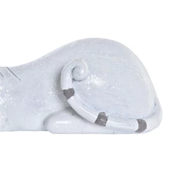 Figura macska fényes 23x8x14 cm