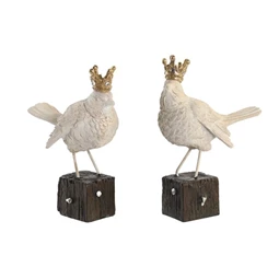 Figura madár 13x6x15,5 cm 2 féle