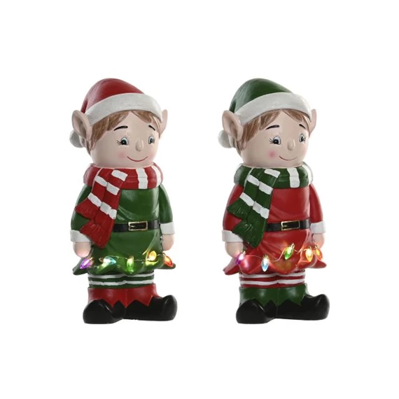 Figura manó LED-es 15x13x32 cm 2 féle