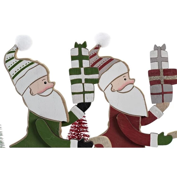 Figura mikulás 24x4,5x25 cm 2 féle
