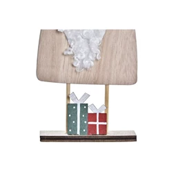 Figura mikulás 11x4x26 cm 2 féle