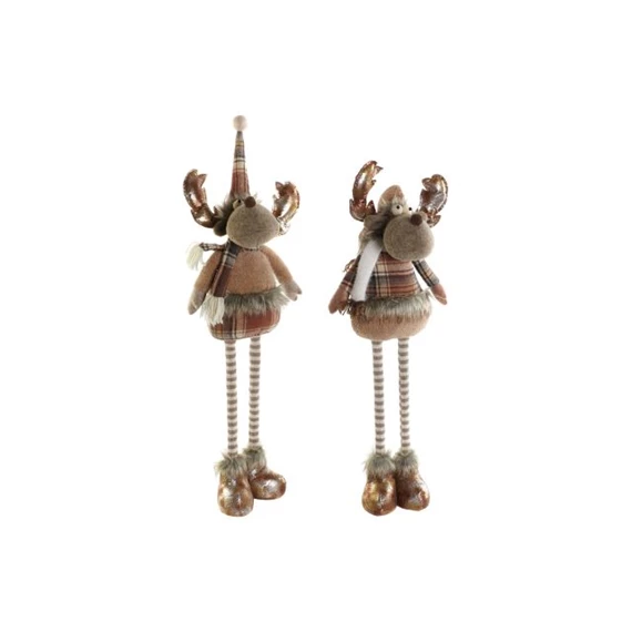 Figura rénszarvas 18x17x48 cm 2 féle