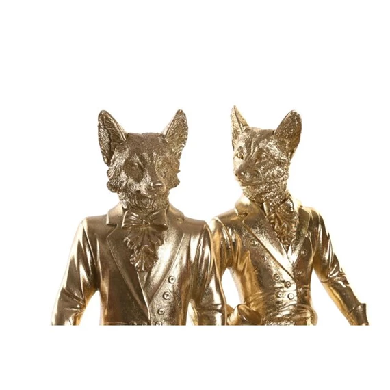 Figura róka Napoleon 15x12,5x41,5 cm 2 féle