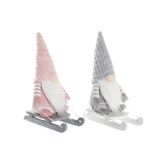 Figura szánkó 15x25x35 cm 2 féle