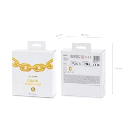 Fólia lufi girland lánc arany 6,7 m S/14