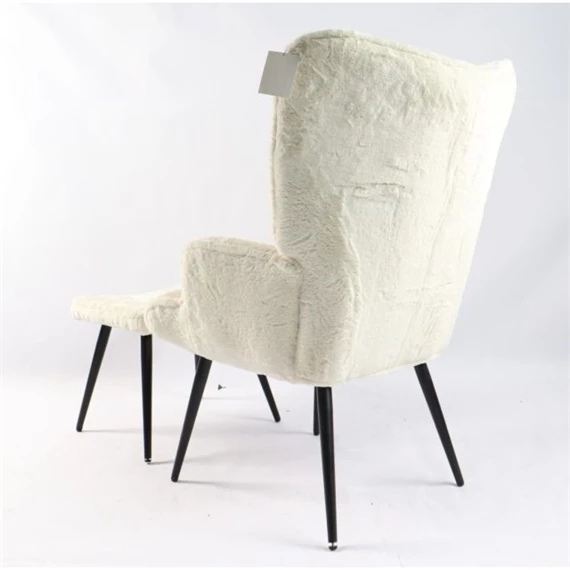 Fotel szett lábtartóval 72x74x97 cm S/2