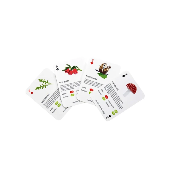 Franciakártya, növények