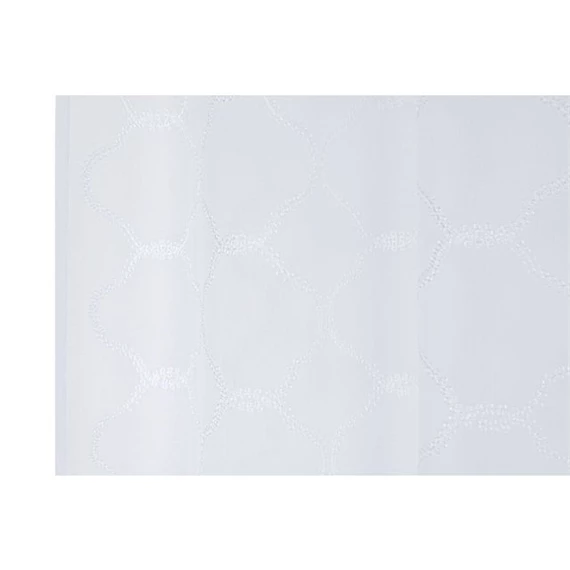 Függöny hímzett, gyűrűs 140x260 cm