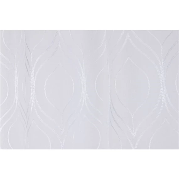 Függöny hímzett, gyűrűs 140x260 cm