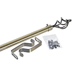 Függönyrúd állítható 160x16x16 cm