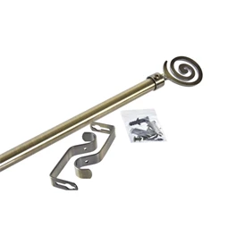 Függönyrúd állítható 160x16x16 cm