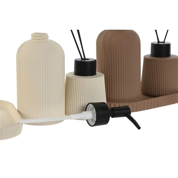 Fürdőszoba szett 300 ml 17x9x2 cm 2 féle S/3