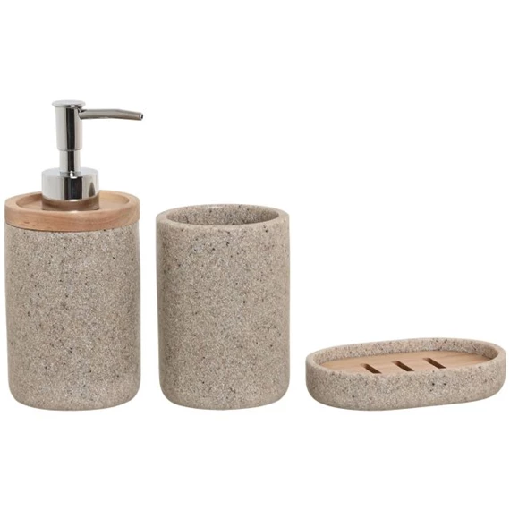 Fürdőszobai szett 7,5x7,5x17 cm S/3