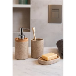 Fürdőszobai szett 7,5x7,5x17 cm S/3